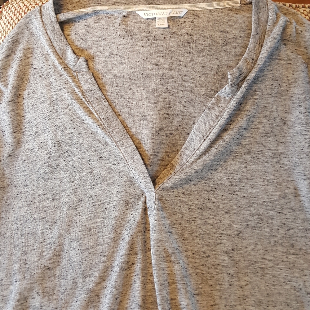 Victoria's Secret Grey Medium V Neck - Picture 4 of 7
